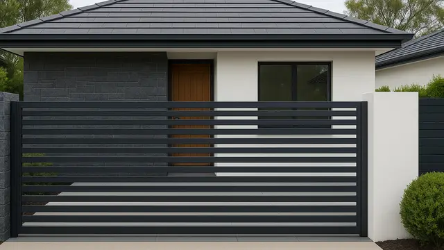 Model Pagar Rumah ala Pinterest Minimalis Modern/Ilustrasi gambar oleh AI