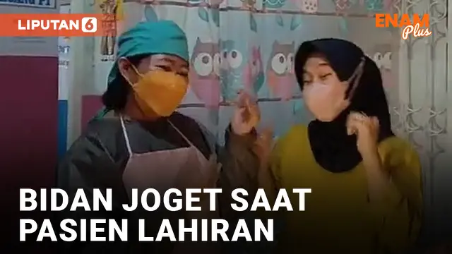 Bidan Joget saat Ada Pasien