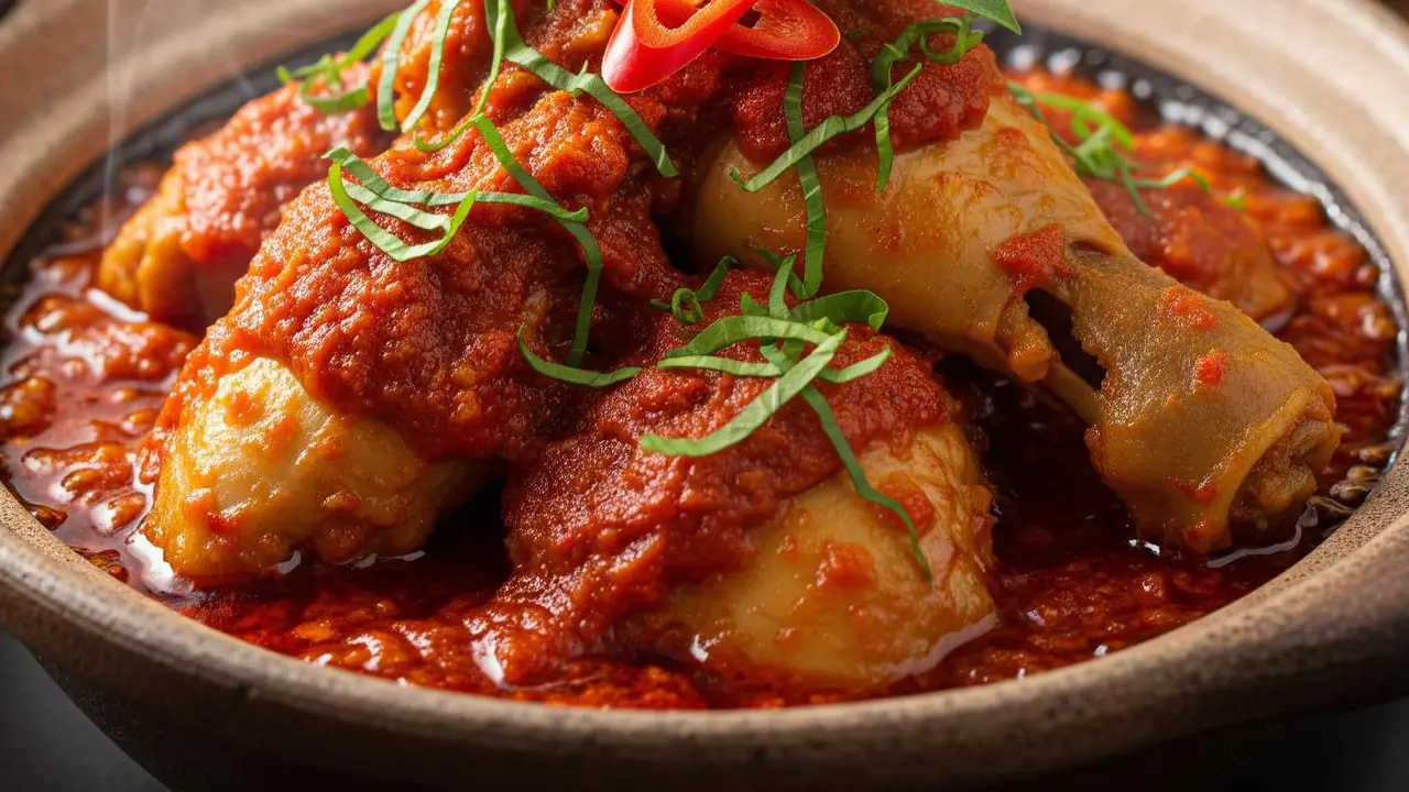 Cara Masak Ayam Bumbu Bali Pedas Manis