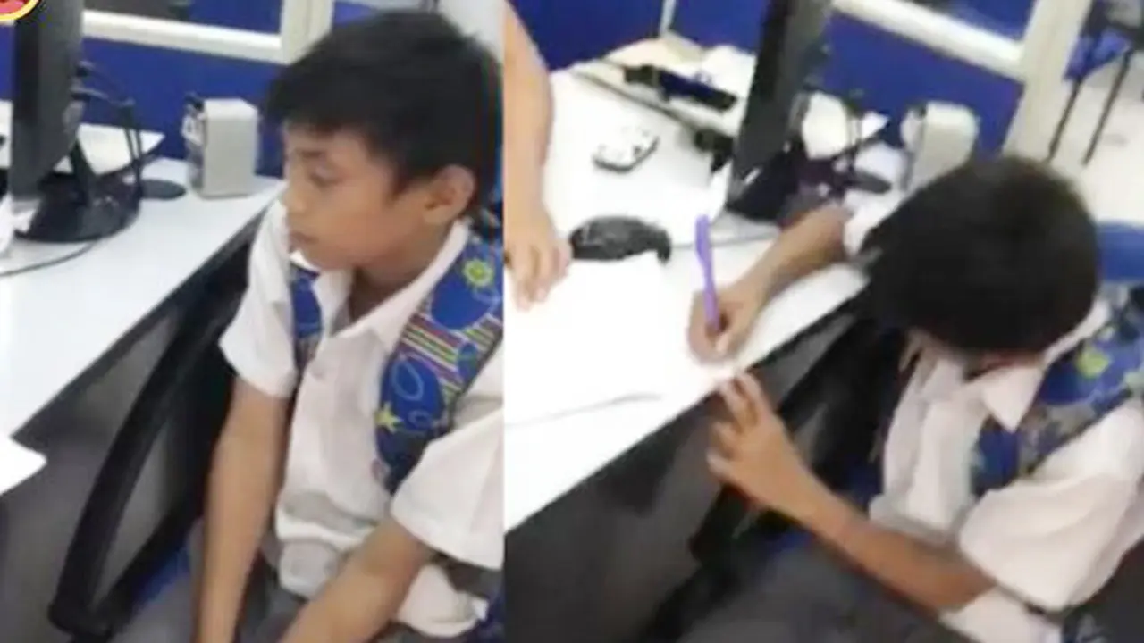 Demi Bayar Sekolah, Siswa SD Jadi Cleaning Service di Perkantoran
