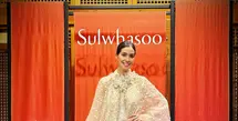 Aktris cantik Marsha Timothy tampil dengan gaya glamor saat hadiri event Sulwhasoo di Korea Selatan [@marshatimothy]