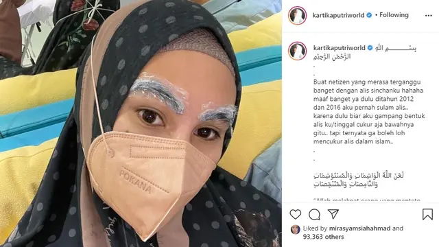 Kartika Putri (Foto: Instagram/@kartikaputriworld)