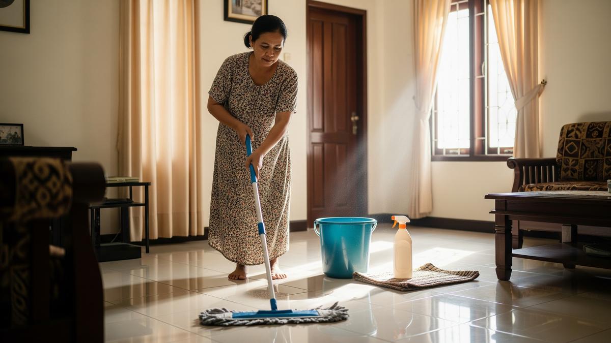 8 Bahan yang Bisa Ditambahkan ke Air Pel Lantai, Cegah Amis dan Wangi Tahan Lama