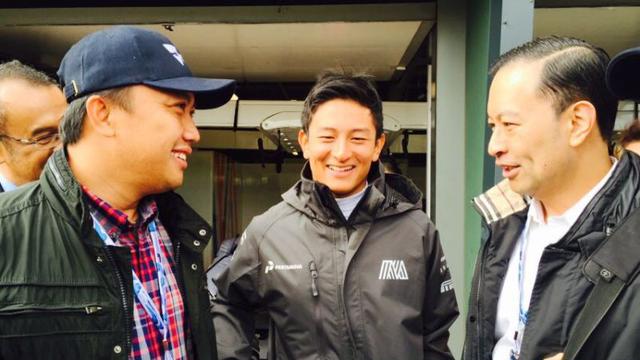 Imam Nahrawi, Rio Haryanto dan Thomas Trikasih Lembong 