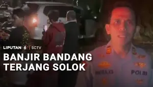 Banjir Bandang Terjang Solok