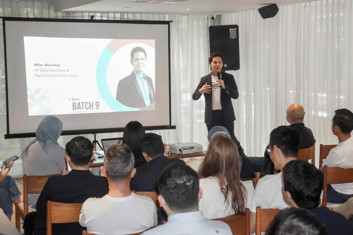 Telkomsel menggelar program akselerator startup Tinc Batch 9, mencari startup di berbagai bidang terkait AI hingga fintech untuk diinvestasi