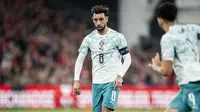 Portugal Bungkam Denmark di UEFA Nations League, Bruno Fernandes Dipuji sebagai Motor Permainan yang Berbuah Kemenangan