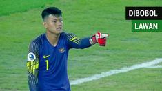 Berita video gol-gol tim lawan ke gawang Timnas Indonesia U-19 pada fase grup Piala AFC U-19 2018.