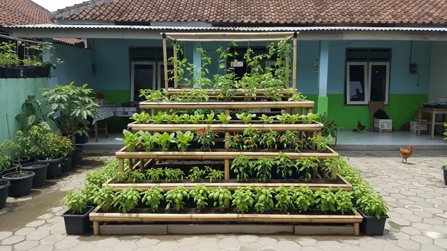 Kebun Sayur Sederhana untuk Lansia 60 Tahun yang Tidak Capek