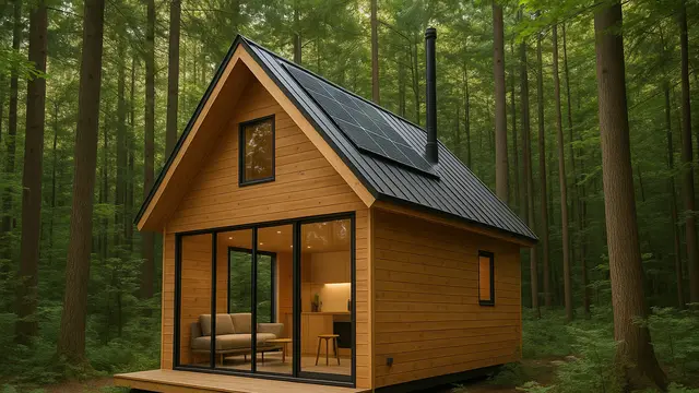 Rumah Sederhana tapi Indah di Hutan 2025 (Foto: ChatGPT)