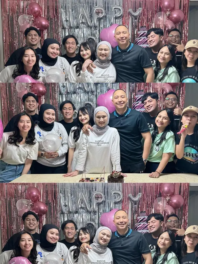 Momen Ulang Tahun Melody Laksani Eks JKT48 ke-32, Dapat Kejutan dari Teman-teman Artis
