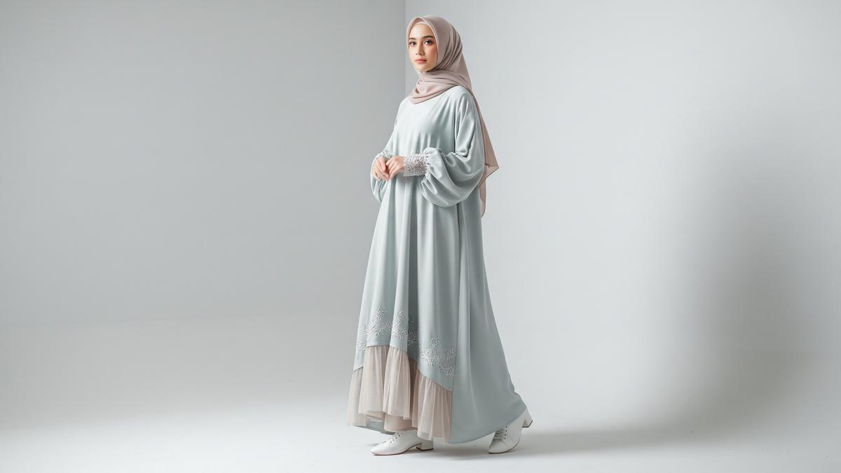 8 Tips Memilih Gamis Motif yang Tidak Terlihat Ramai dan Tetap Anggun, Cocok untuk Segala Acara