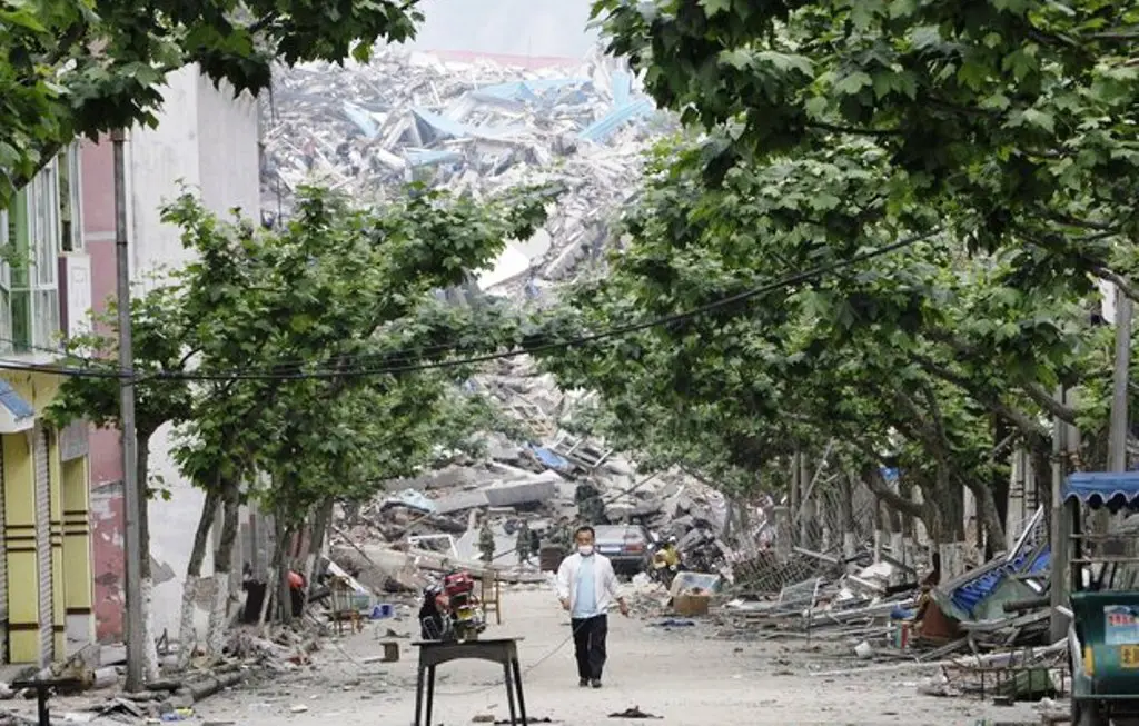 Kondisi pascagempa Sichuan 12 Mei 2008 (Reuters)