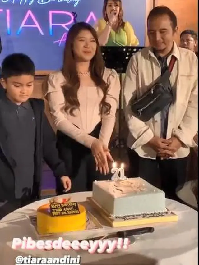 Dihadiri Alshad Ahmad, Ini 7 Momen Pesta Ulang Tahun Tiara Andini ke 21