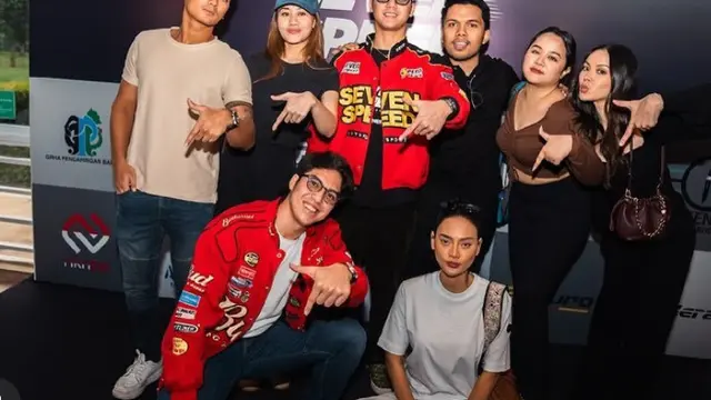 Alyssa Daguise Hadir di D1 Grand Prix di Tengah Isu CLBK dengan Al Ghazali. [@beril_photo]