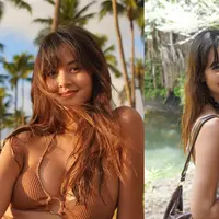 Intip gaya Aurelie Moeremans pamer baby bump (@aurelie)