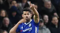 4. Diego Costa (Chelsea) – Jose Mourinho merupakan pelatih yang bergantung pada striker murni. Saat kembali menukangi Chelsea, Mourinho mendatangkan Diego Costa dari Atletico Madrid dengan harga 32 juta poundsterling (Rp 553 miliar). (EPA/Andy Rain)