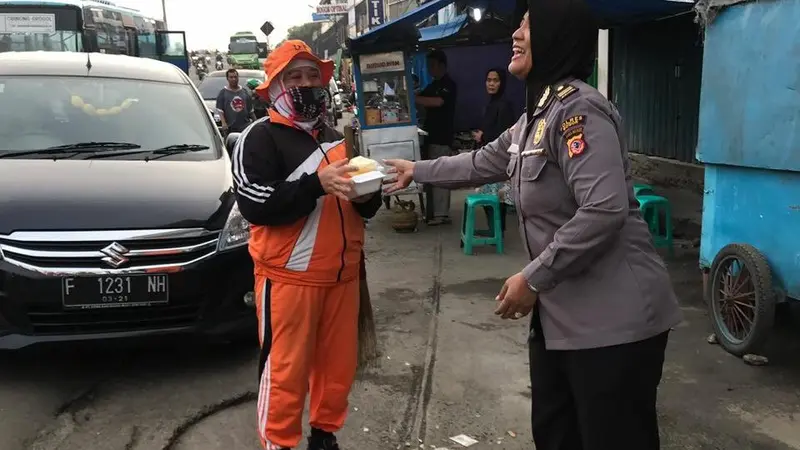 Polwan di Bogor memperingati Hari Kartini