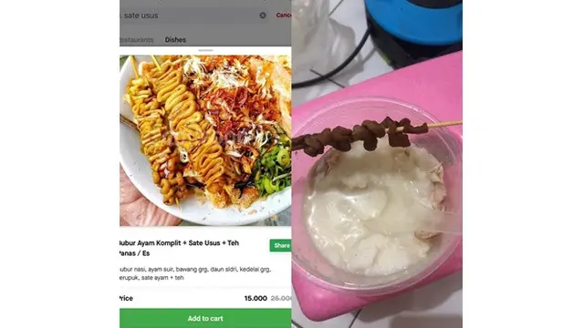 5 Makanan Order Online Ini Tak Sesuai Ekspektasi, Bikin Kecewa