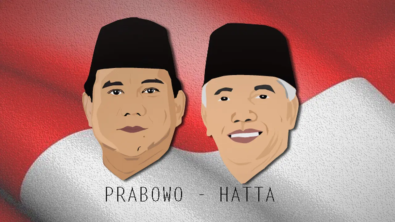 Ilustrasi Prabowo-Hatta