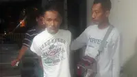 Polisi menangkap Y, perampok yang kerap beraksi di angkot.