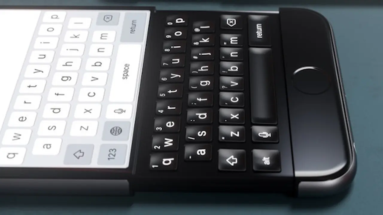 Desain iPhone 7 Jiplak BlackBerry Priv?