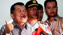 Di persidangan, JK mengaku hanya mendapat laporan bahwa Bank Century dirampok pemiliknya, Robert Tantular, Kamis (8/5/14). (Liputan6.com/Faisal R Syam)