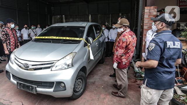 Kondisi Mobil yang Dikendarai 6 Anggota Laskar FPI