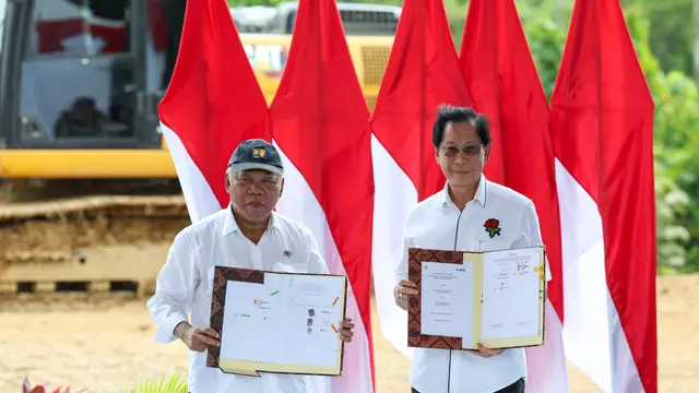 PT Bank Central Asia Tbk (BCA) mulai membangun kantor di Nusantara. (Dok BCA)