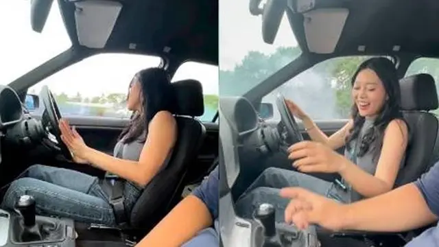 6 Potret Seleb Wanita yang Punya Hobi Ngedrift, Ada yang Jadi Juara