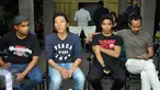 Slank menggelar konferensi pers terkait peluncuran single terbaru mereka bertajuk “Halal”, Jakarta, Rabu (24/6/2015). Selain preskon single mereka, Slank juga memberikan sumbangan untuk sejumlah panti asuhan. (Liputan6.com/Panji Diksana)