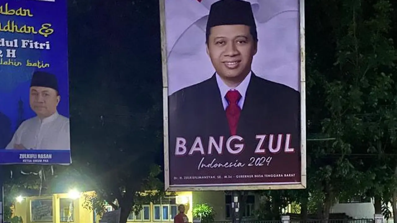 Baliho Gubernur NTB Capres 2024 Terpasang di Sumbawa, Ini Kata PKS