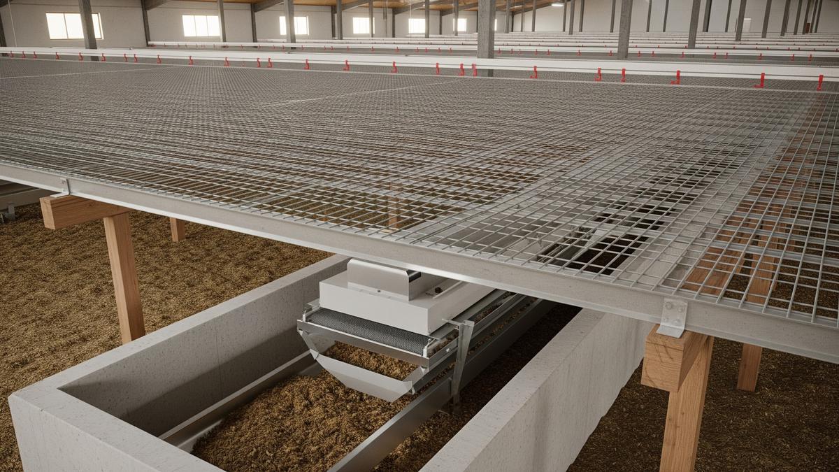 7 Desain Lantai Kandang Ayam Petelur yang Mudah Dibersihkan dan Tahan Lama