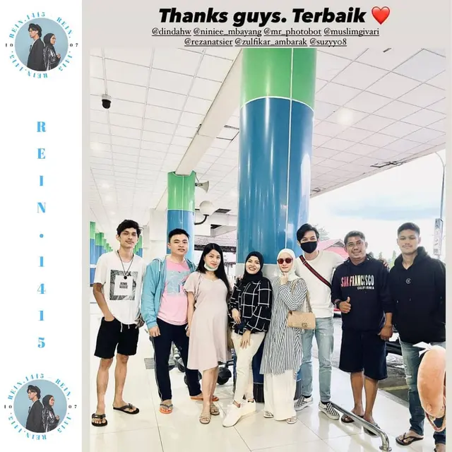Balik ke Jakarta, Ini 6 Momen Perpisahan Dinda Hauw dan Keluarga Rey Mbayang