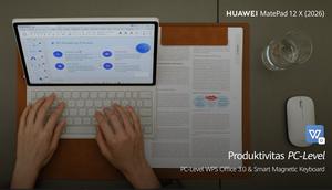 HUAWEI MatePad 12X 2026. (Sumber: HUAWEI Indonesia)