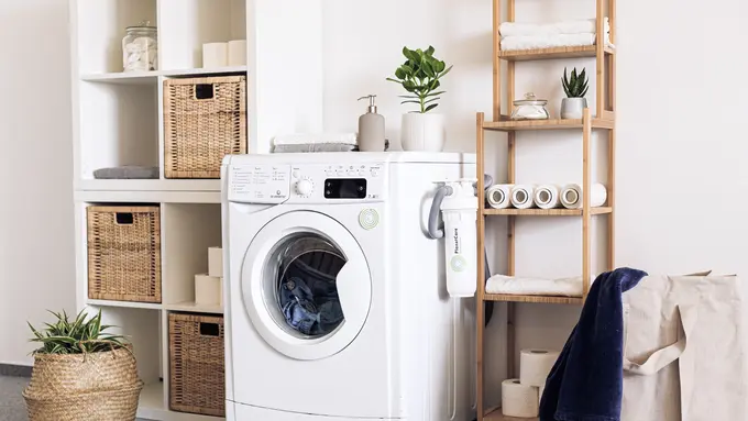 Ilustrasi mesin cuci