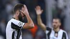 Juventus bermain imbang tanpa gol melawan Sevilla pada laga Liga Champions Grup H di Juventus Stadium, Turin, Kami (15/9/2016) dini hari WIB. Gonzalo Higuain pun gagal tampil cemerlang. (AFP/Marco Bertorello)