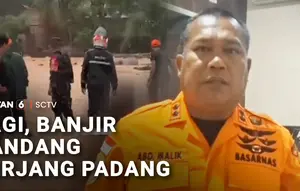 Hujan Deras Picu Banjir Bandang di Padang, Evakuasi Warga Berlangsung Dramatis