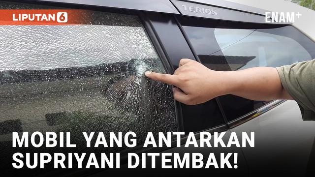 Mobil yang Antarkan Guru Supriyani Ditembak OTK