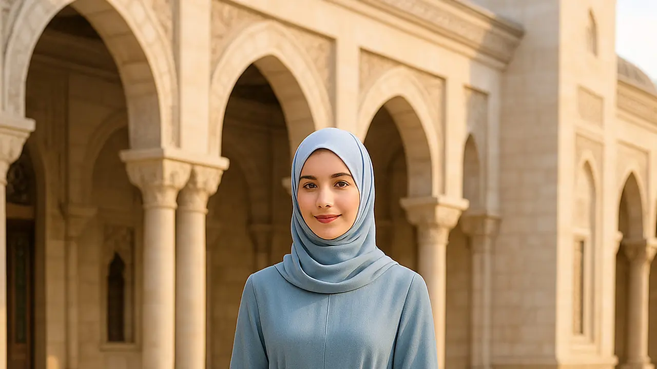 Model Baju Gamis Polos Modern