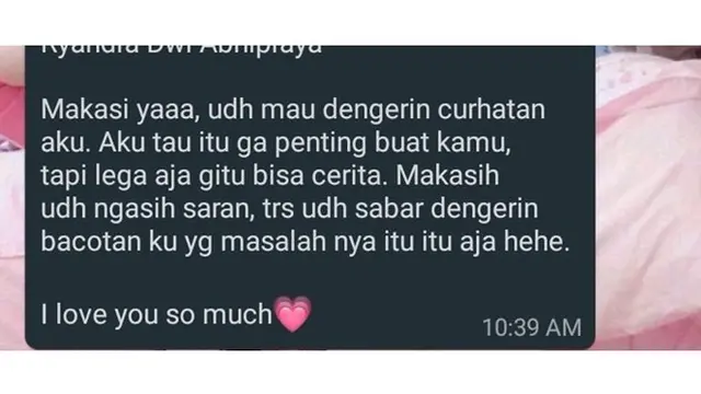 6 Chat ke Gebetan 'Damage Bukan Main' Ini Bikin Senyum Sendiri
