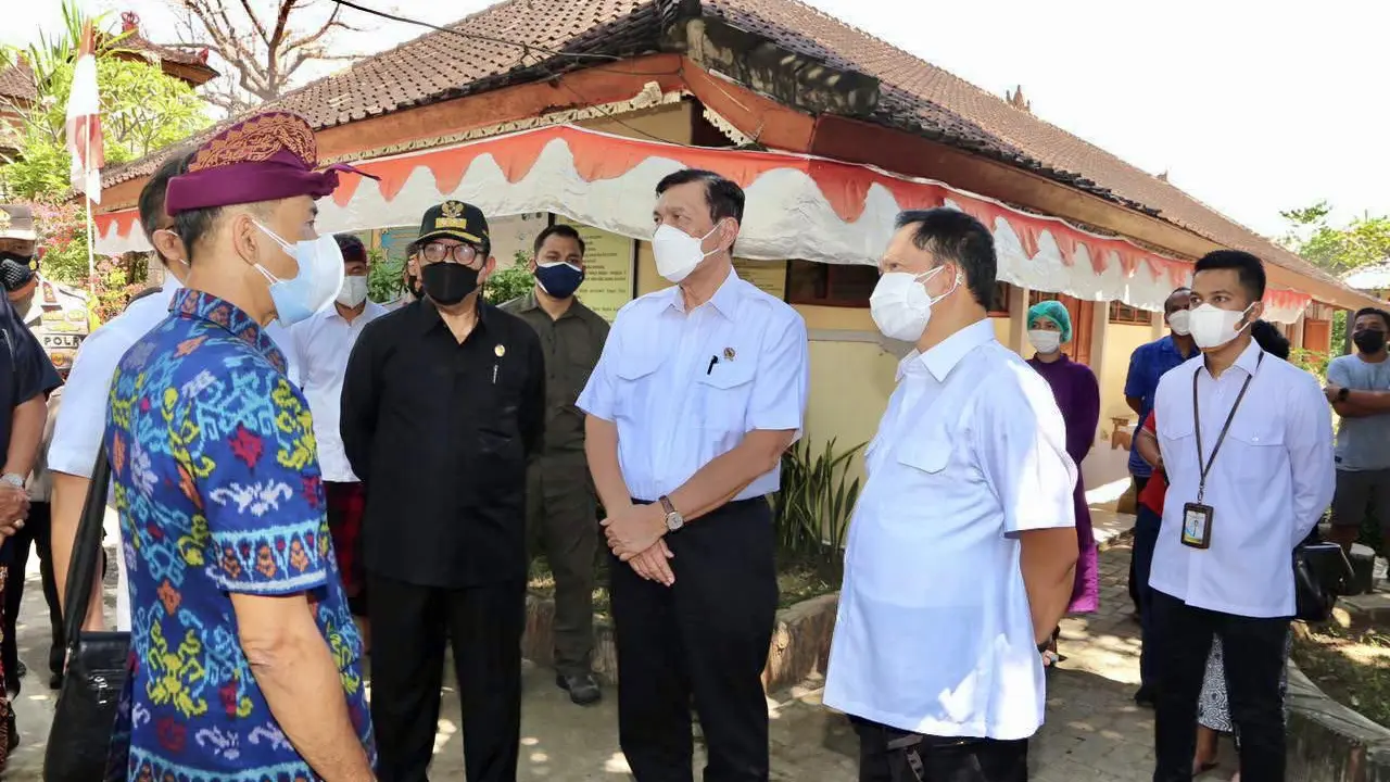 Menko Marves Luhut Binsar Pandjaitan