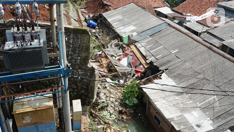 Kondisi Terkini Banjir dan Longsor di Ciganjur