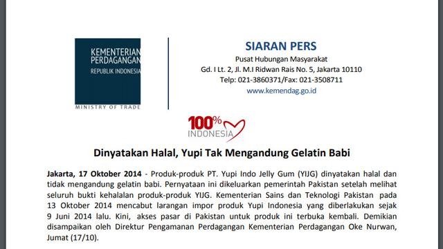 [Cek Fakta] Viral Video yang Mengklaim Permen Yupi Dibuat dari Kulit Babi, Ini Faktanya