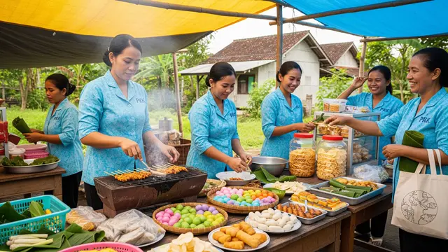 Ide Usaha Bersama Ibu PKK Berbasis Makanan Ringan/Gemini AI