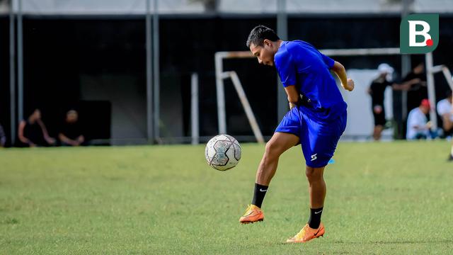 Foto: Potret Evan Dimas Latihan Perdana Bersama Arema FC