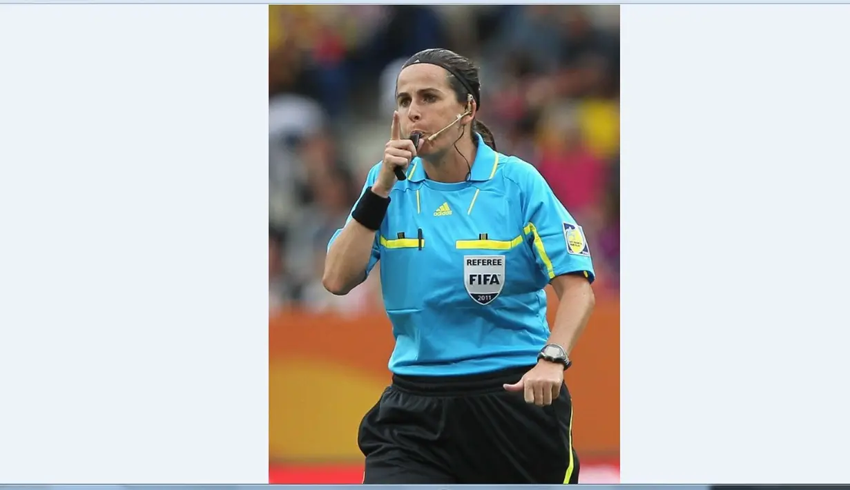 Dagmar Damkova adalah wasit asal Czech