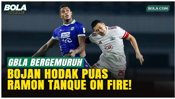 Persib Bungkam Bhayangkara FC! Bojan Hodak Puji Ketajaman Ramon Tanque