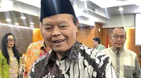 Wakil Ketua Majelis Syura PKS Hidayat Nur Wahid (HNW) di Kompleks Parlemen Senayan, Jakarta. (Foto: Liputan6.com/Delvira Hutabarat).