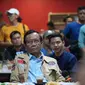 Mahfud MD dalam acara Tabrak, Prof! di Seulawah Kupi MMTC Pancing, Medan, Sumatra Utara, Minggu (14/1/2024). (Foto: Istimewa)